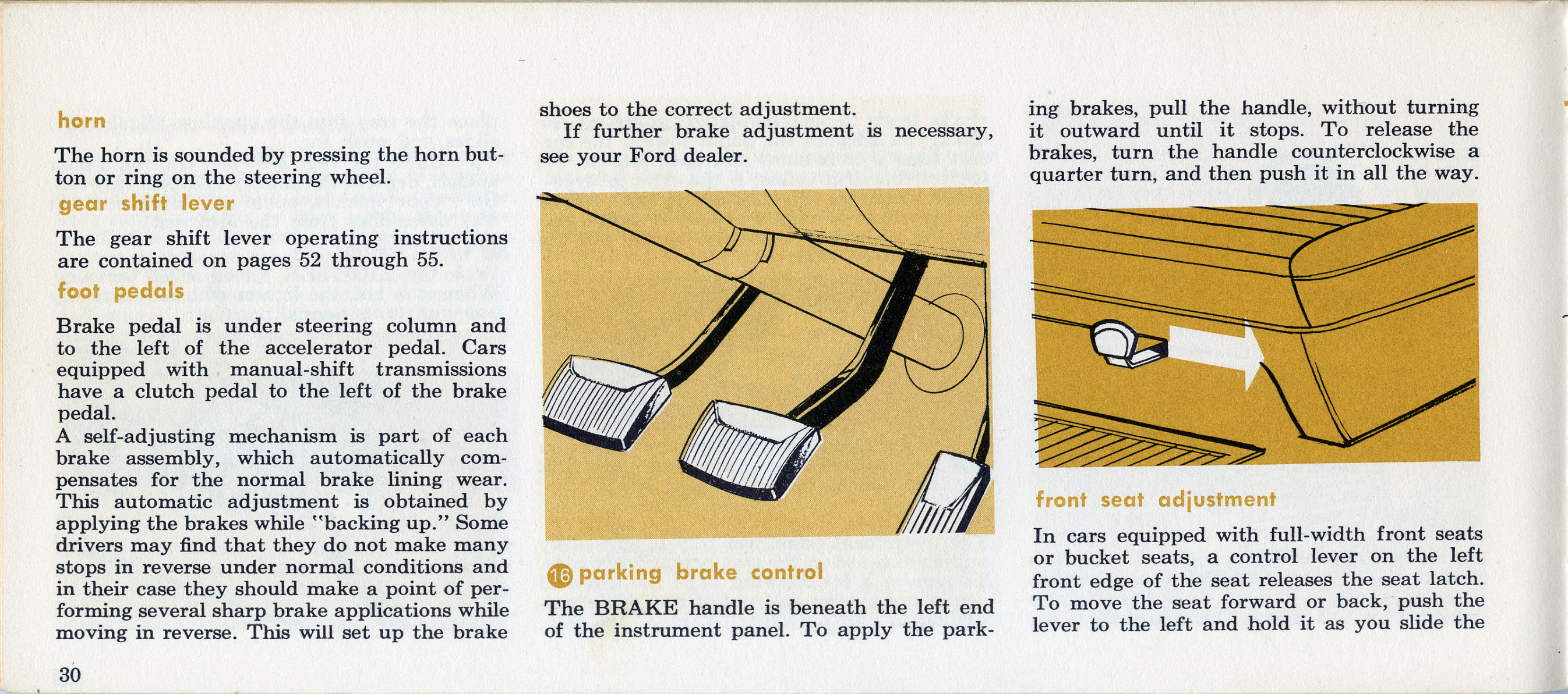 1964 Ford Falcon Owners Manual Page 25